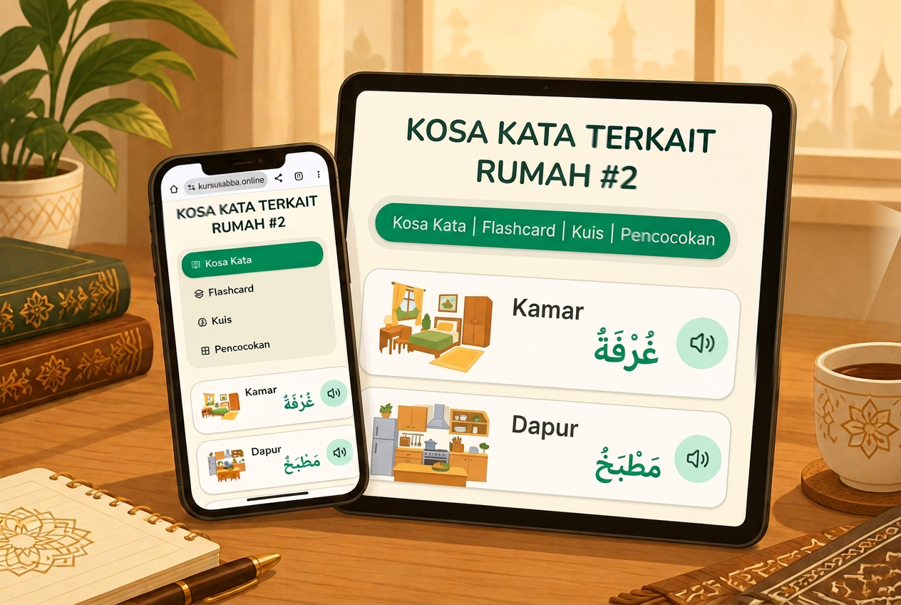 Cara Membuat Flashcard Digital Bahasa Arab dengan AI